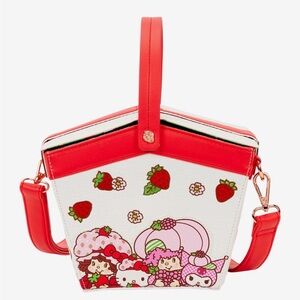 Loungefly Strawberry Shortcake Basket Strawberry 
Scented Crossbody Bag NWT